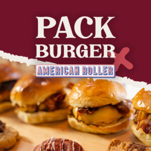 PACK BURGER X AMERICAN ROLLER